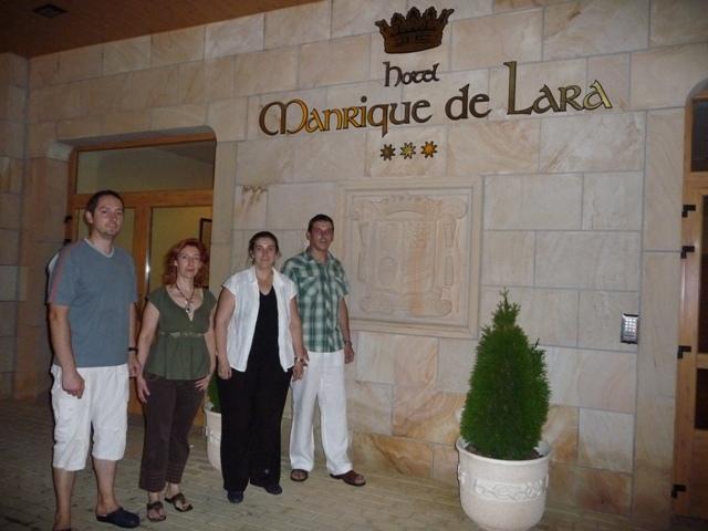 Hotel Manrique De Lara San Leonardo de Yagüe Exterior foto